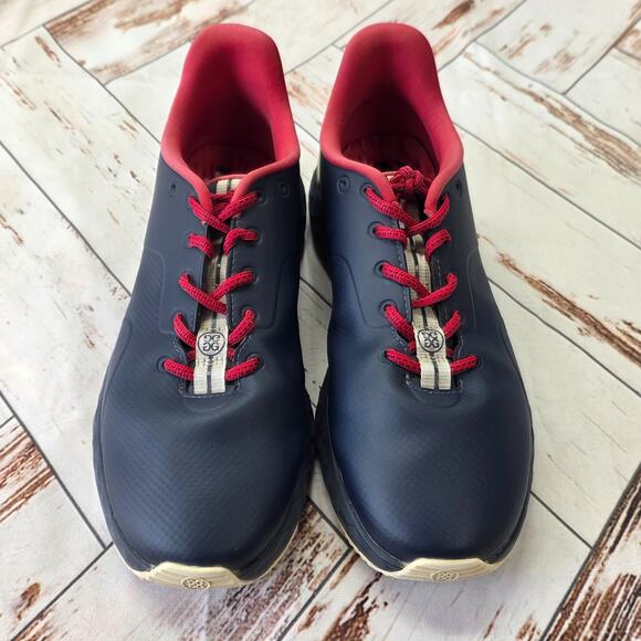 G/FORE Spikeless Golf Shoes Mens 10.5 Blue MG4+ Twilight Stylish Country Club main image 4